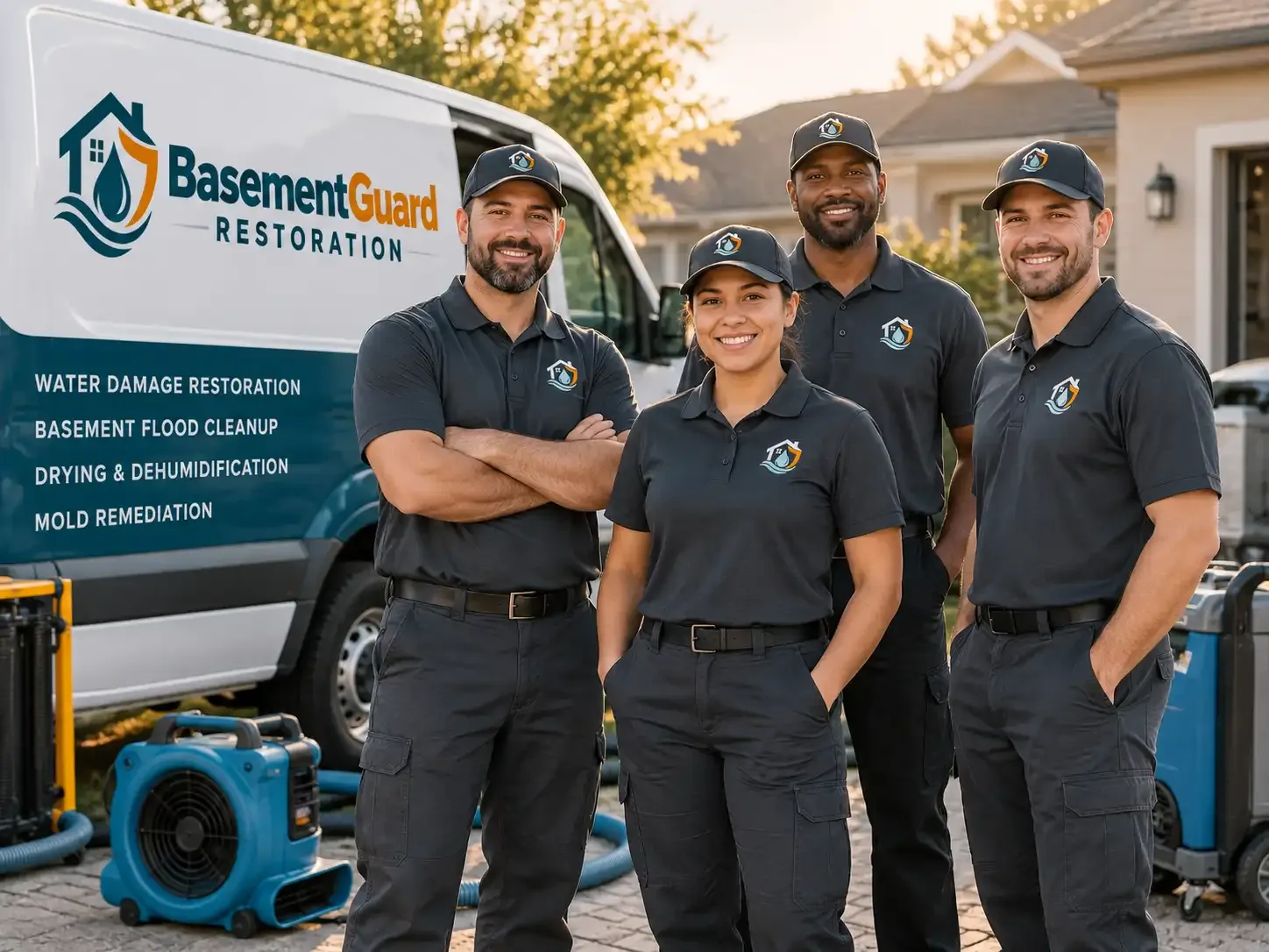 Basement Water Damage Restoration company in Purdin, MO